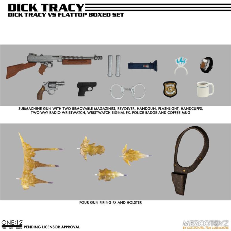 ONE12 COLLECTIVE - DICK TRACY VS FLATTOP BOXSET