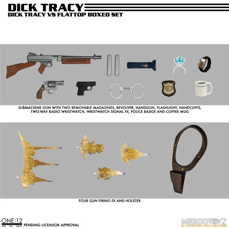 ONE12 COLLECTIVE - DICK TRACY VS FLATTOP BOXSET
