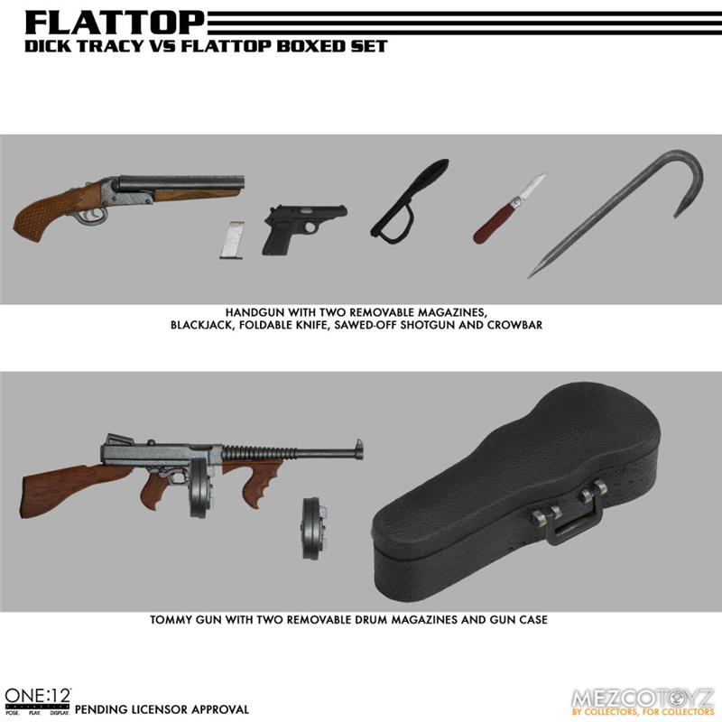 ONE12 COLLECTIVE - DICK TRACY VS FLATTOP BOXSET