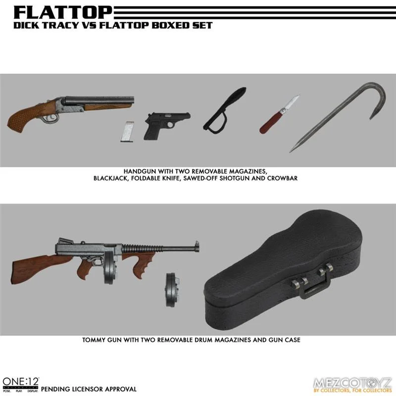 ONE12 COLLECTIVE - DICK TRACY VS FLATTOP BOXSET