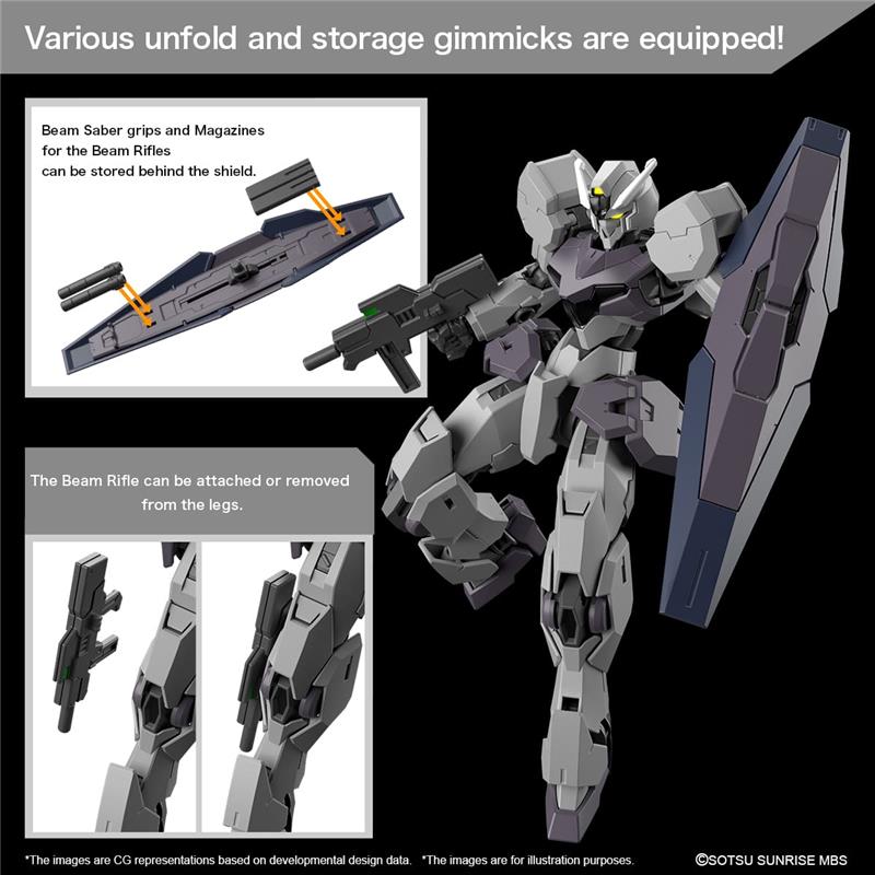 1/144 HG WITCH FROM MERCURY DUNDVOLVA