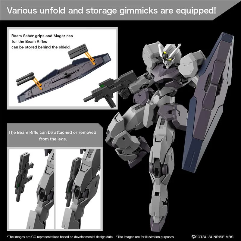 1/144 HG WITCH FROM MERCURY DUNDVOLVA