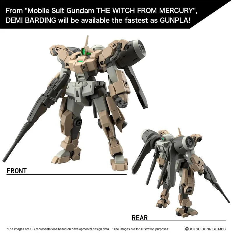 1/144 HG DEMI BARDING