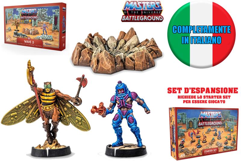 ARCHON STUDIO - MOTU-BATTLEG.W3 MASTERS OT UNIVERSE ITA