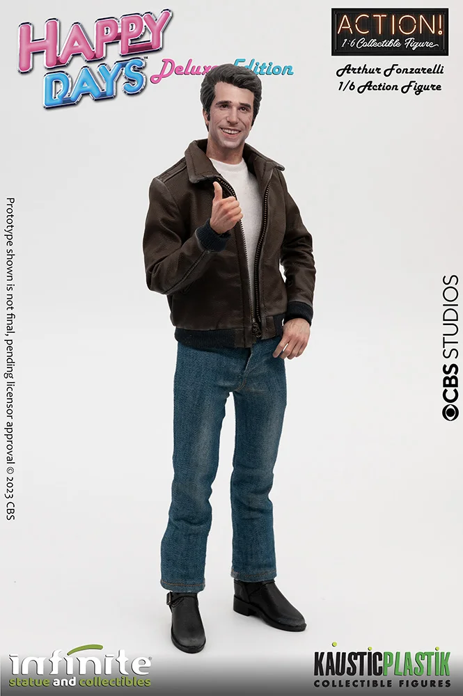 1/6 HAPPY DAYS - FONZIE W/JUKE-BOX DLX