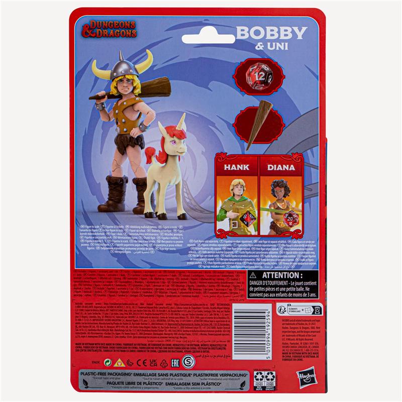 D&D CARTOON CLASSICS BOBBY & UNI