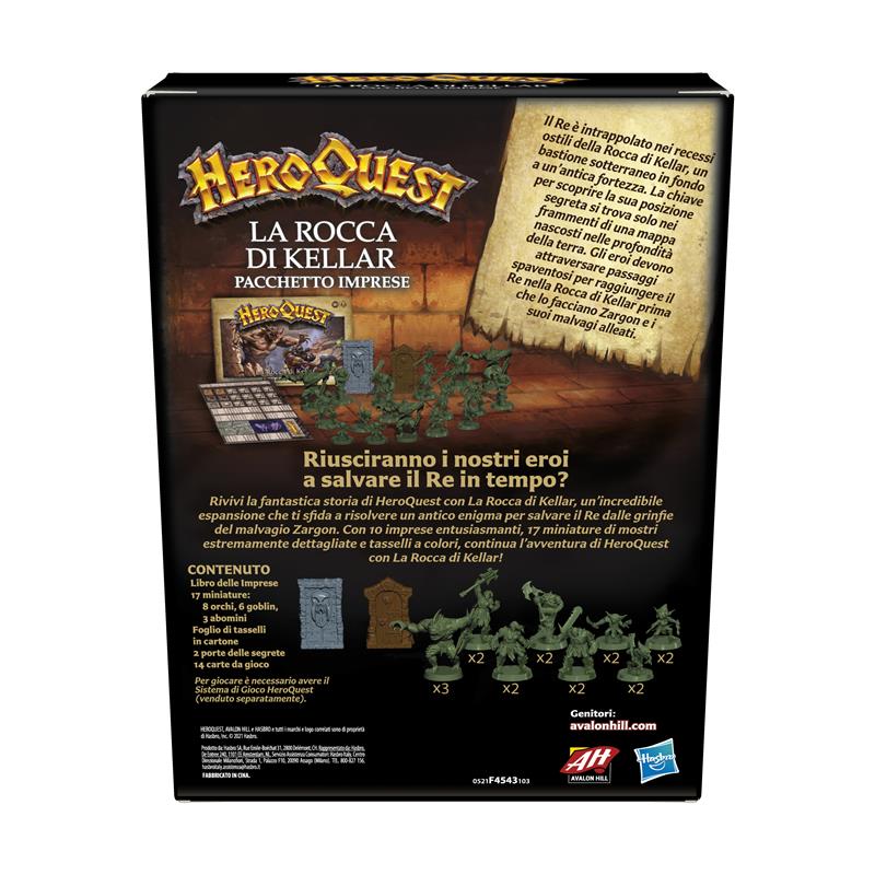 HEROQUEST LA ROCCA DI KELLAR