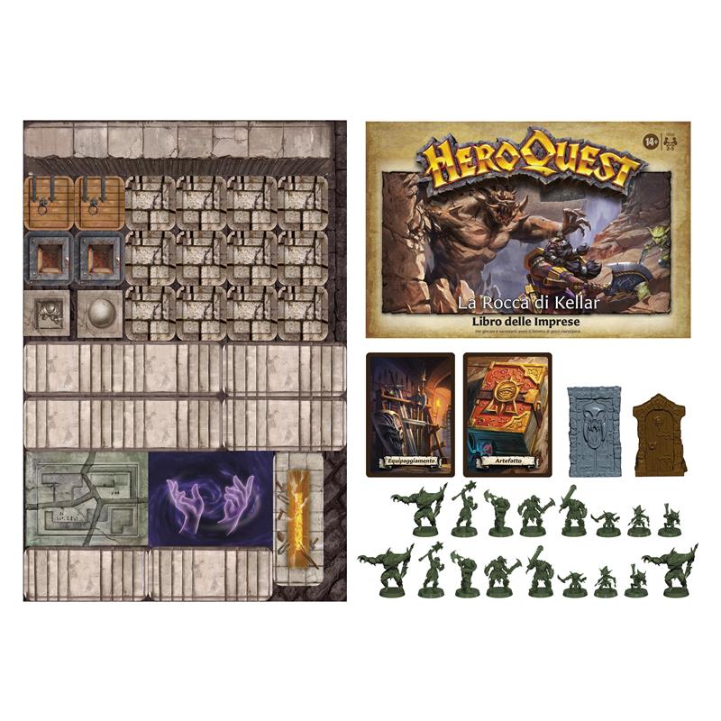 HEROQUEST LA ROCCA DI KELLAR