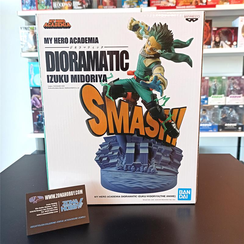 MY HERO ACADEMIA DIORAMATIC IZUKU MIDORIYA THE ANIME (B)