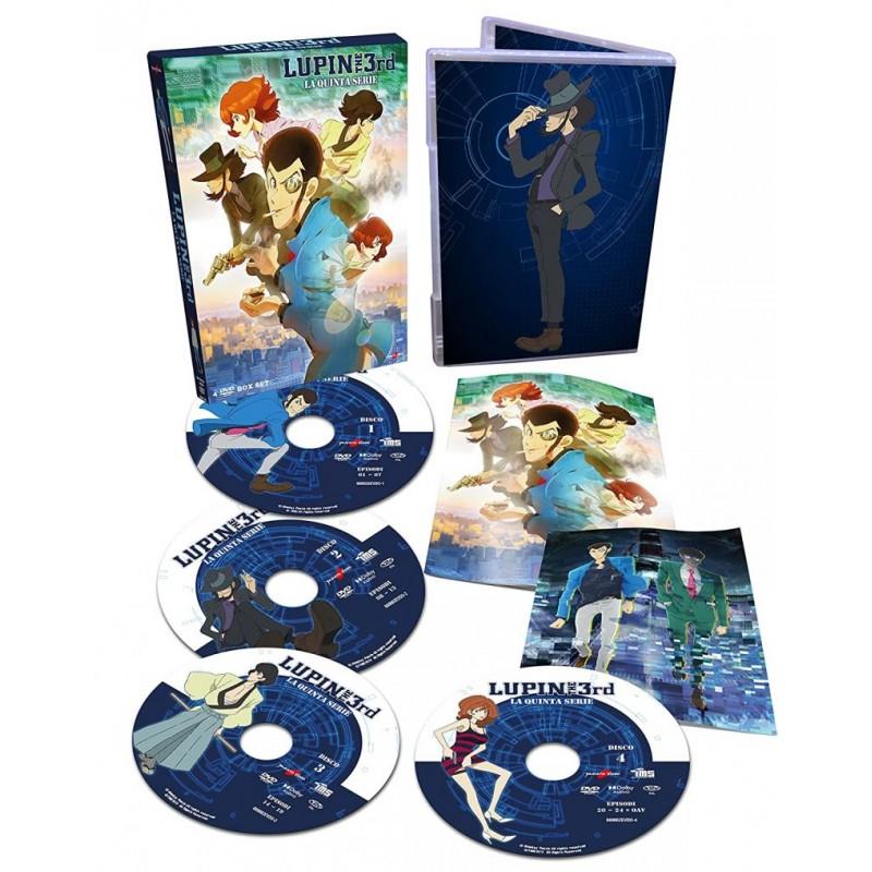 DVD - LUPIN III LA QUINTA SERIE BOX