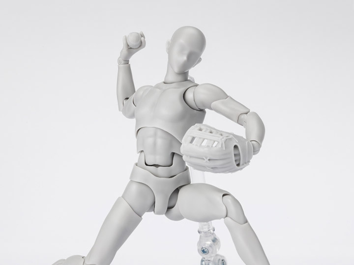 S.H. FIGUARTS - BODY-KUN SPORTS DX SET GRAY