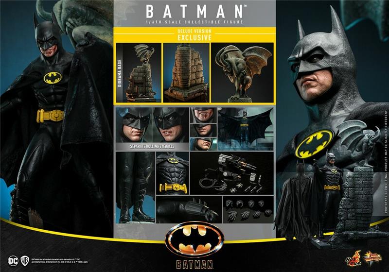 1/6 DC COMICS: BATMAN 1989 - BATMAN DELUXE VERSION