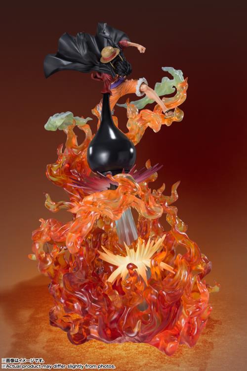 FIGUARTS ZERO - ONE PIECE EXTRA BATT LUFFY RED ROC