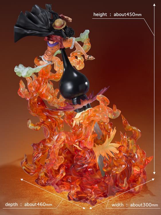 FIGUARTS ZERO - ONE PIECE EXTRA BATT LUFFY RED ROC