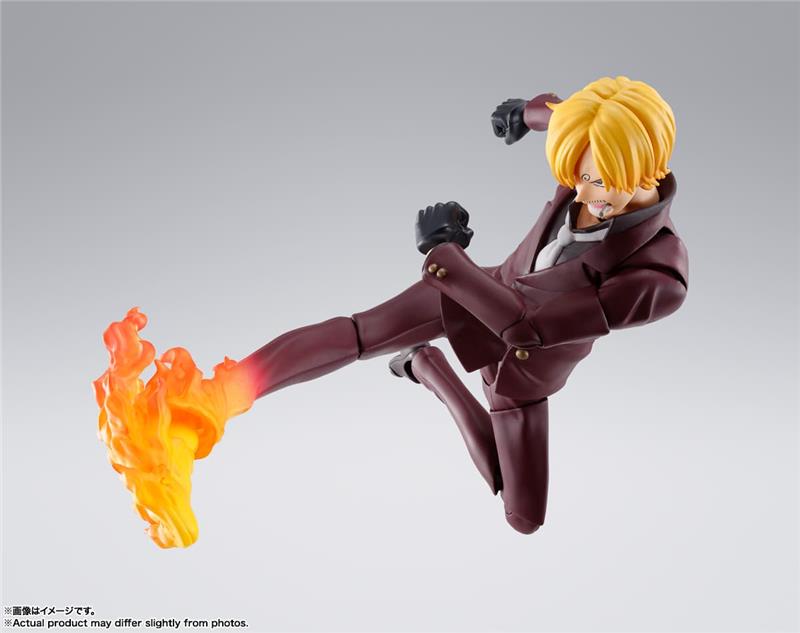 S.H. FIGUARTS - ONE PIECE SANJI RIDE ONIGASHIMA