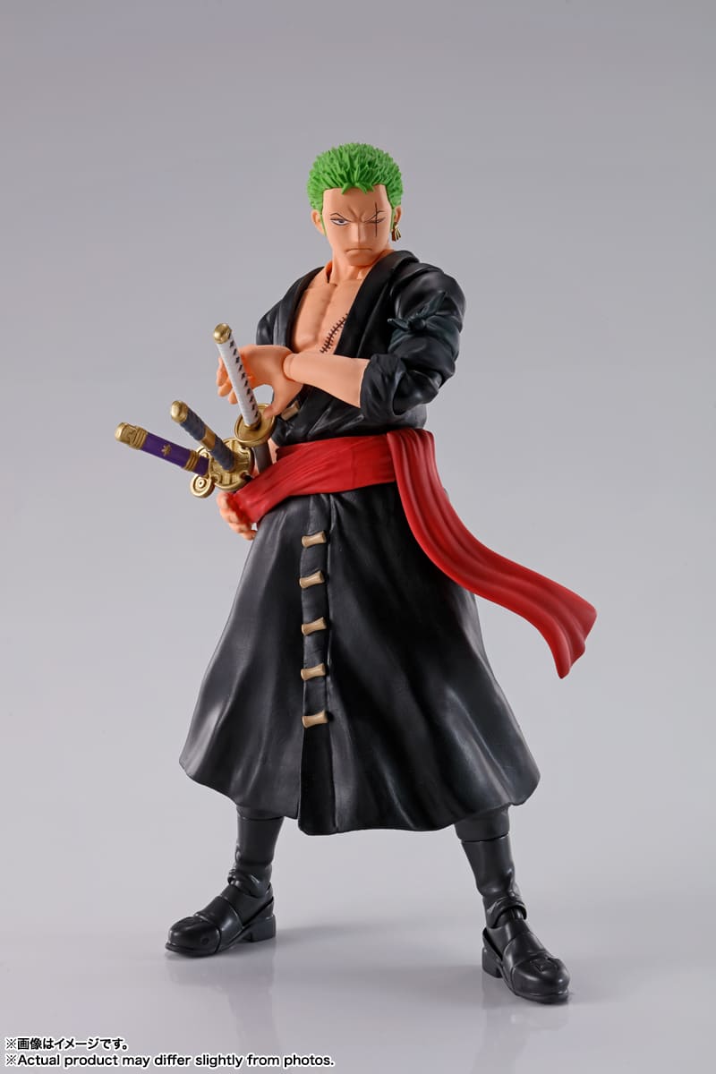 s.h. figuarts - one piece zoro ride onigashima
