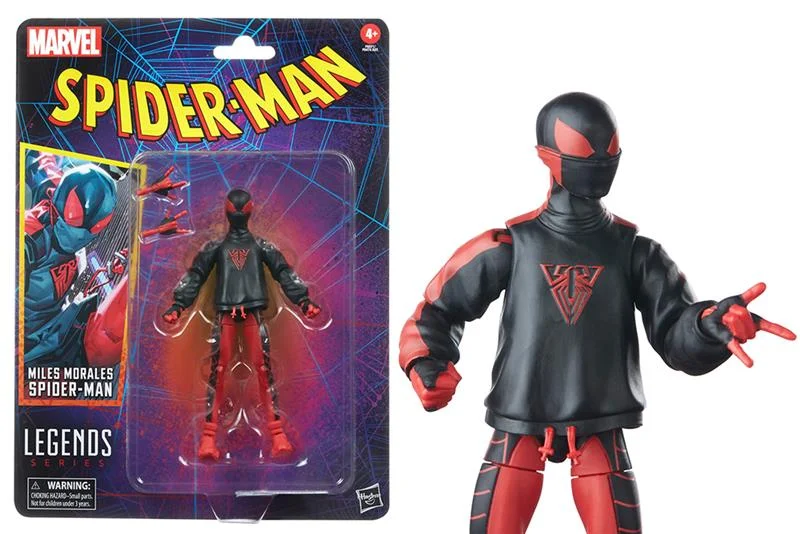 MARVEL LEGENDS - VINTAGE SPIDER-MAN MILES MORALES