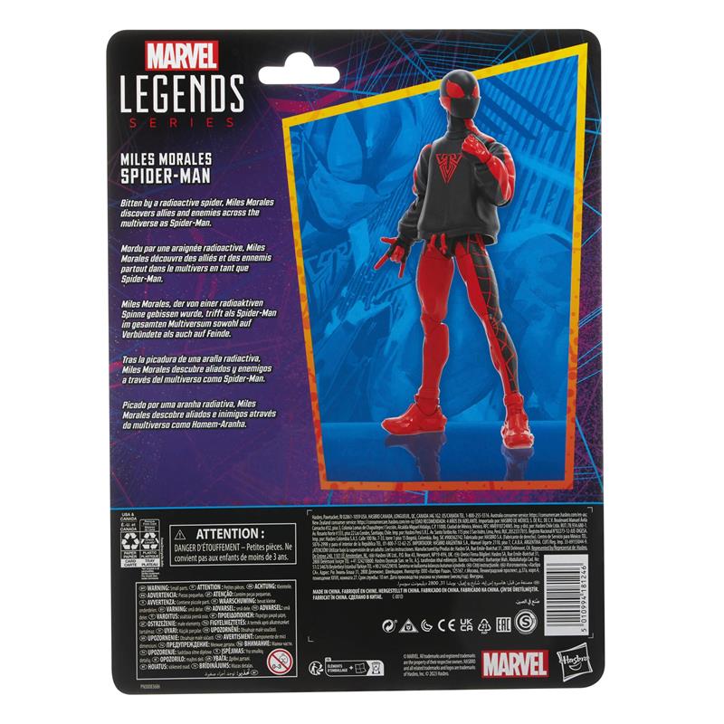 MARVEL LEGENDS - VINTAGE SPIDER-MAN MILES MORALES