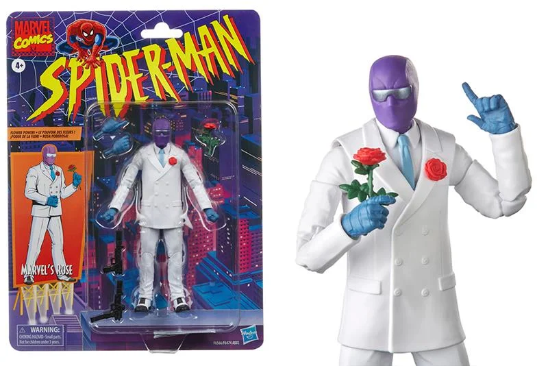 MARVEL LEGENDS - VINTAGE SPIDER-MAN ROSE
