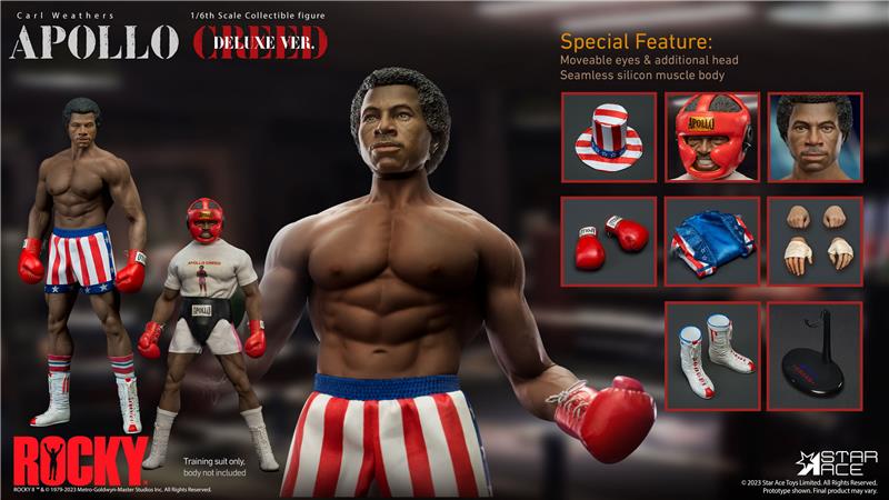 1/6 STAR ACE - ROCKY APOLLO CREED DLX