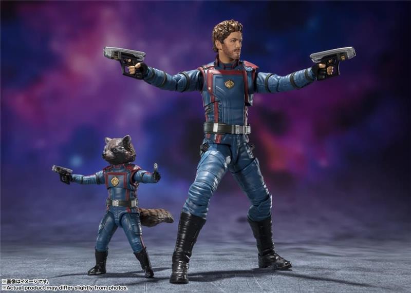 S.H. FIGUARTS - GUARDIANI DELLA GALASSIA STAR LORD E RACCOON