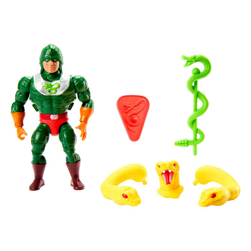 MASTERS OF THE UNIVERSE ORIGINS DELUXE ACTION FIGURE KING HISS