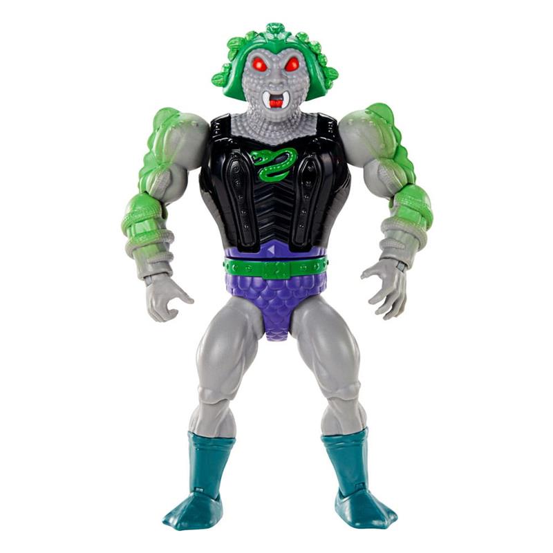 MASTERS OF THE UNIVERSE ORIGINS DELUXE ACTION FIGURE SNAKE FACE