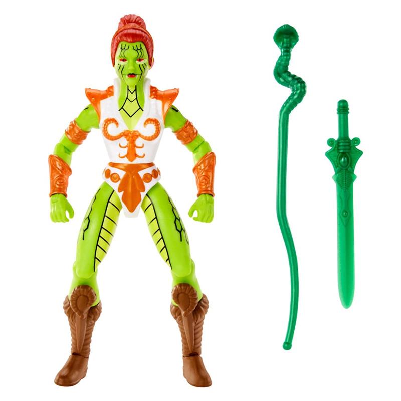 MASTERS OF THE UNIVERSE ORIGINS ACTION FIGURE SNAKE TEELA
