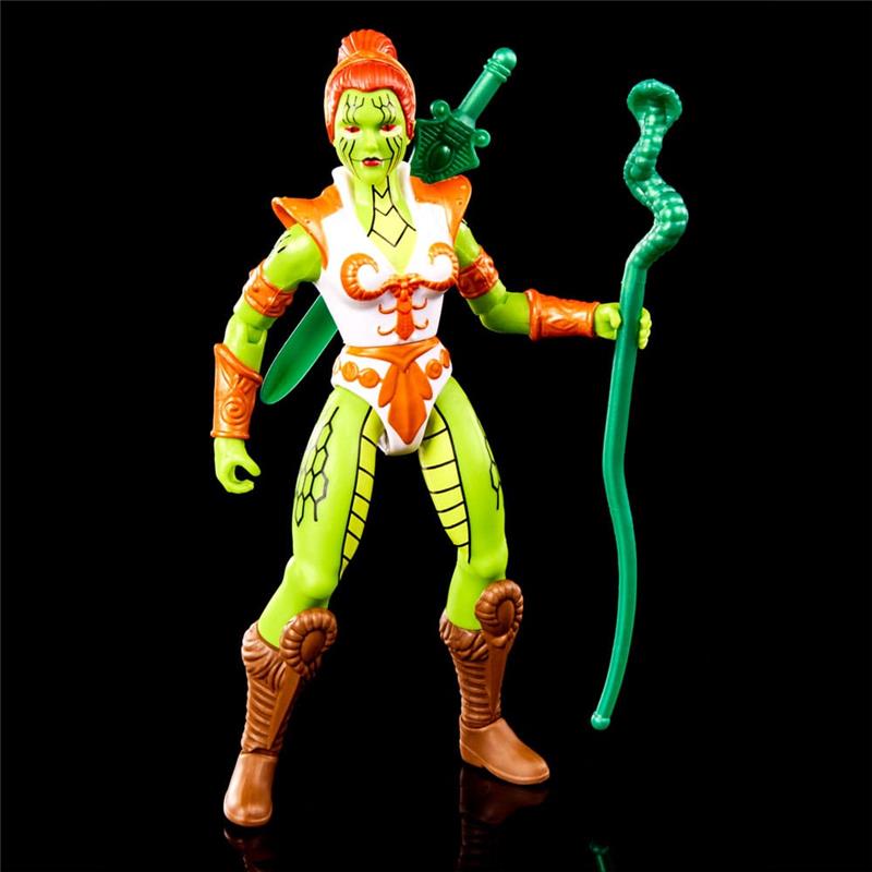 MASTERS OF THE UNIVERSE ORIGINS ACTION FIGURE SNAKE TEELA