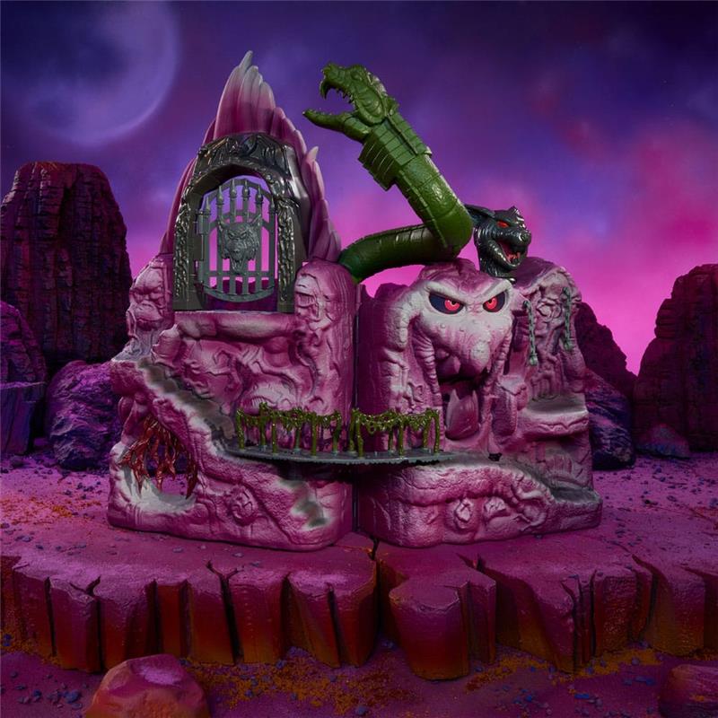 MASTERS OF THE UNIVERSE ORIGINS PLAYSET SNAKE MOUNTAIN