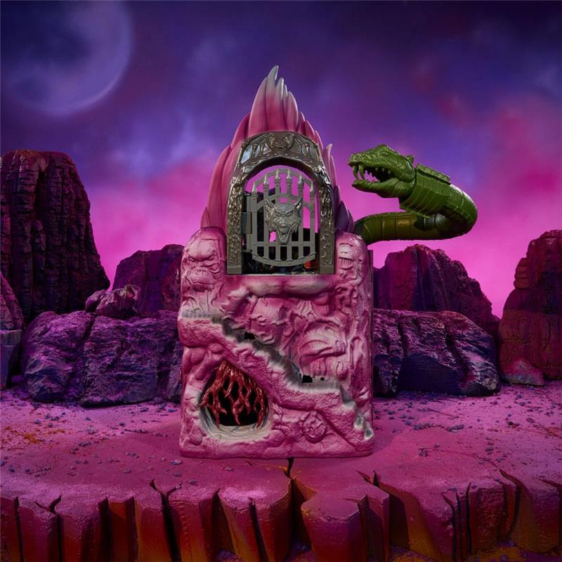 MASTERS OF THE UNIVERSE ORIGINS PLAYSET SNAKE MOUNTAIN