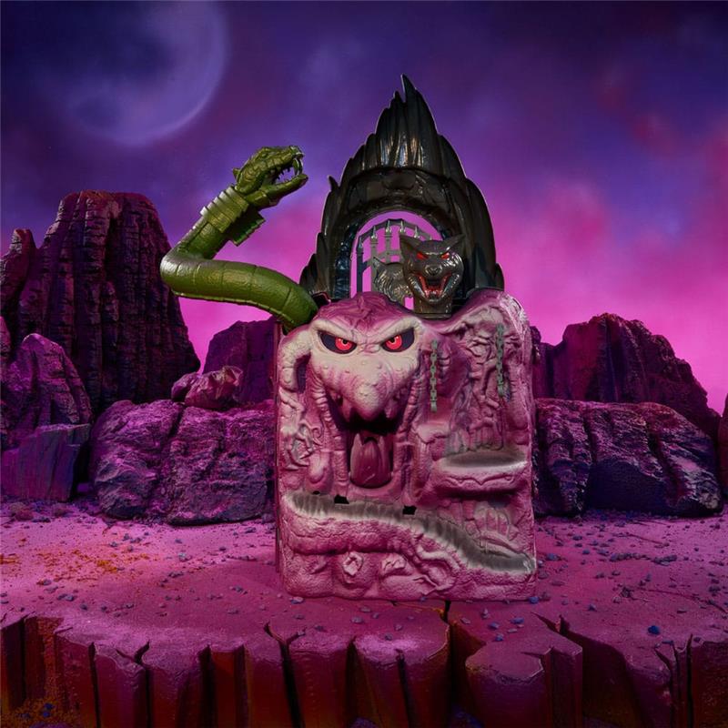 MASTERS OF THE UNIVERSE ORIGINS PLAYSET SNAKE MOUNTAIN