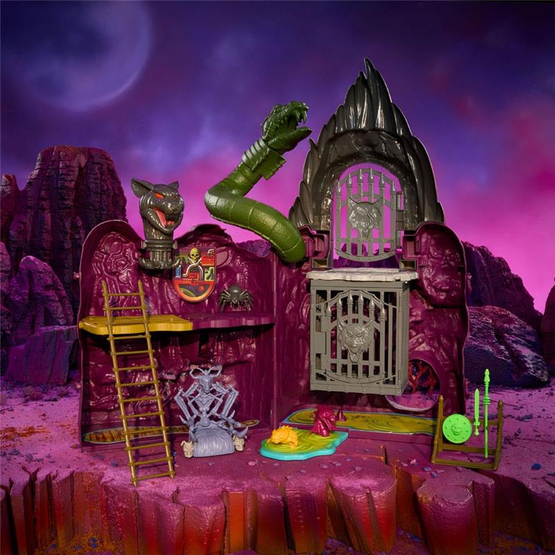 MASTERS OF THE UNIVERSE ORIGINS PLAYSET SNAKE MOUNTAIN