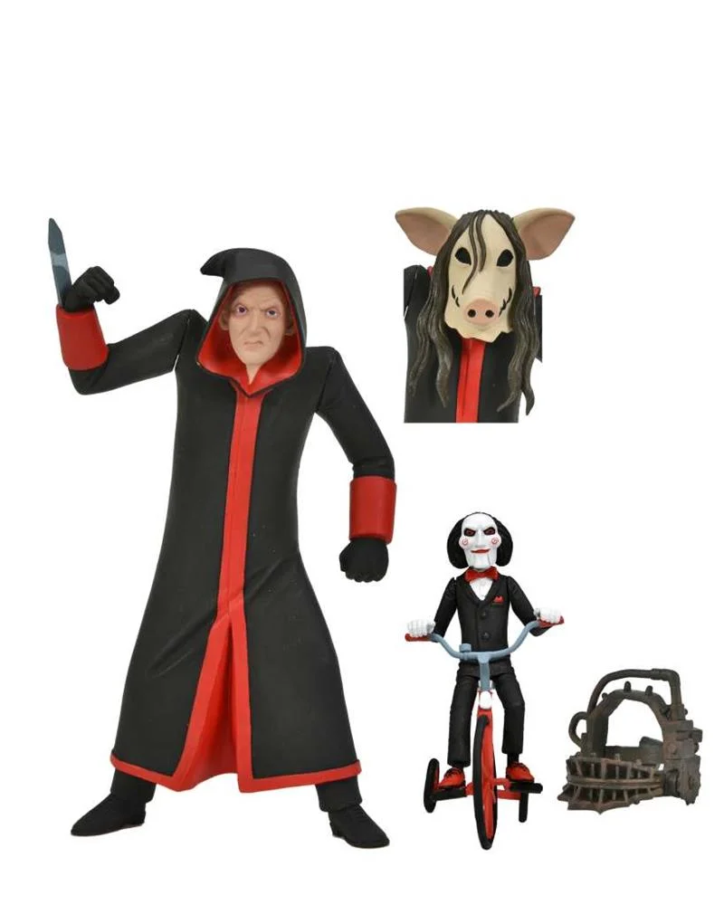NECA - SAW JIGSAW & BYLLY TRICYCLE TOONY TERROR