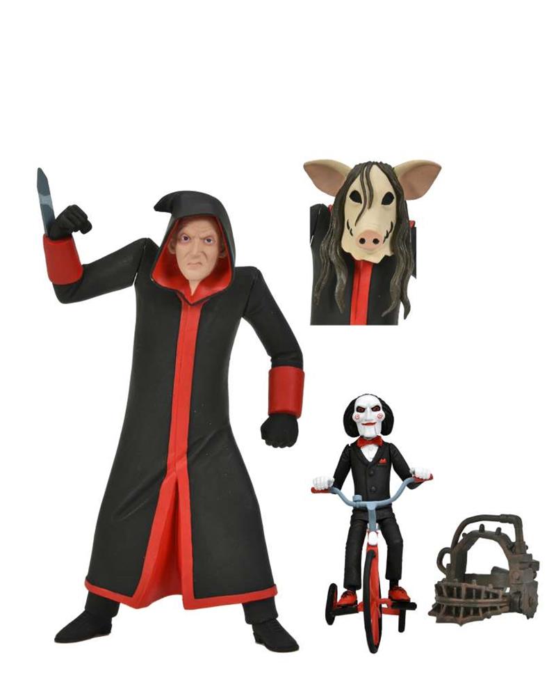 NECA - SAW JIGSAW & BYLLY TRICYCLE TOONY TERROR