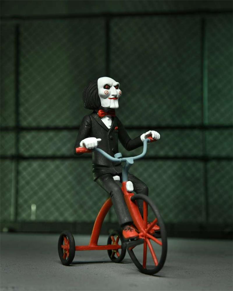 NECA - SAW JIGSAW & BYLLY TRICYCLE TOONY TERROR