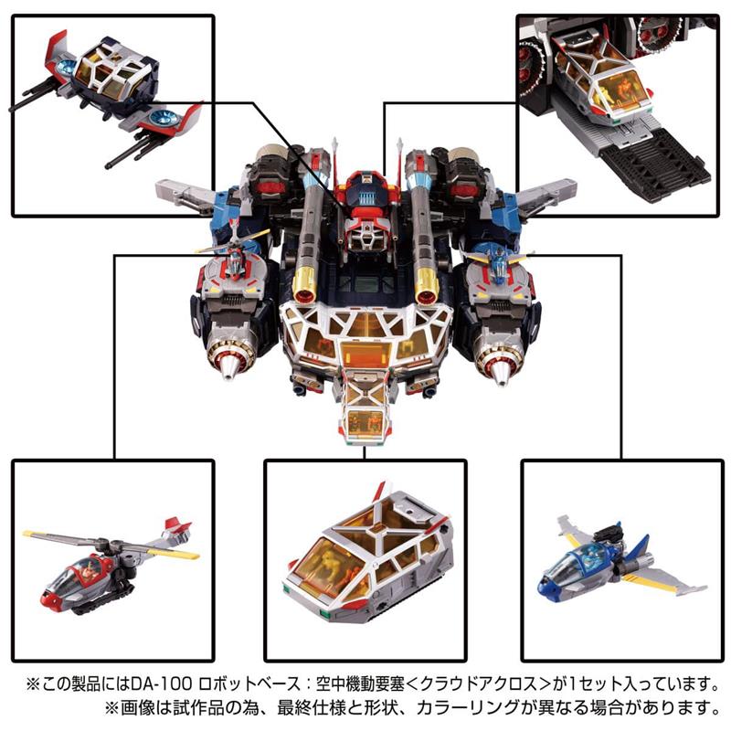 DIACLONE DA-100 - GRAND DAION ROBOT BASE: AERIAL MOBILE FORTRESS