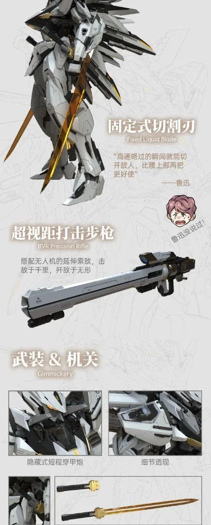RB-P-01 ARMORED COLOSSUS BAILU AIR COMBAT CUSTOM - MODEL KIT
