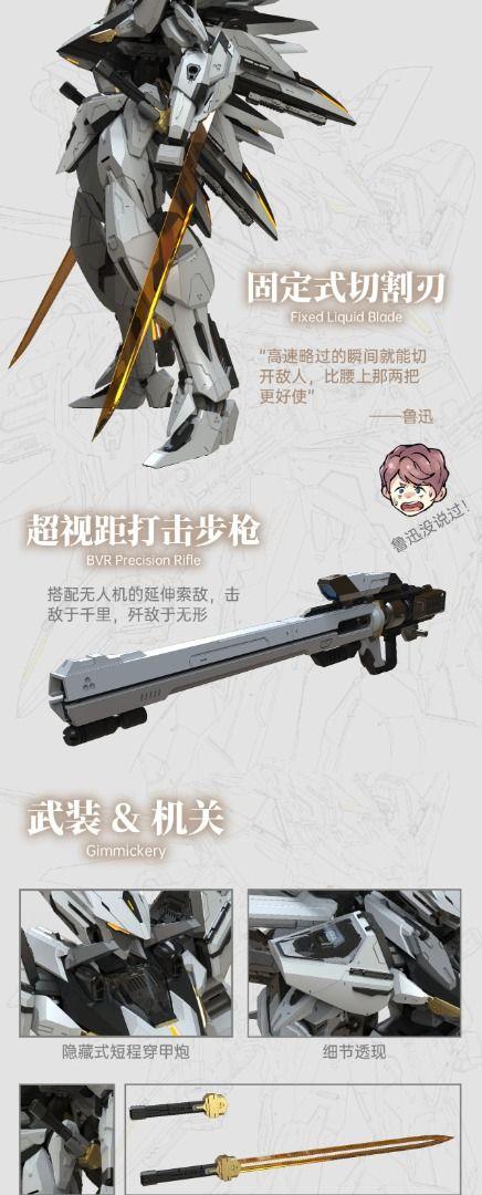 RB-P-01 ARMORED COLOSSUS BAILU AIR COMBAT CUSTOM - MODEL KIT