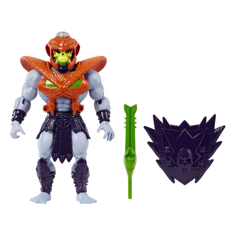 MASTERS OF THE UNIVERSE ORIGINS ACTION FIGURE SNAKE ARMOR SKELETOR