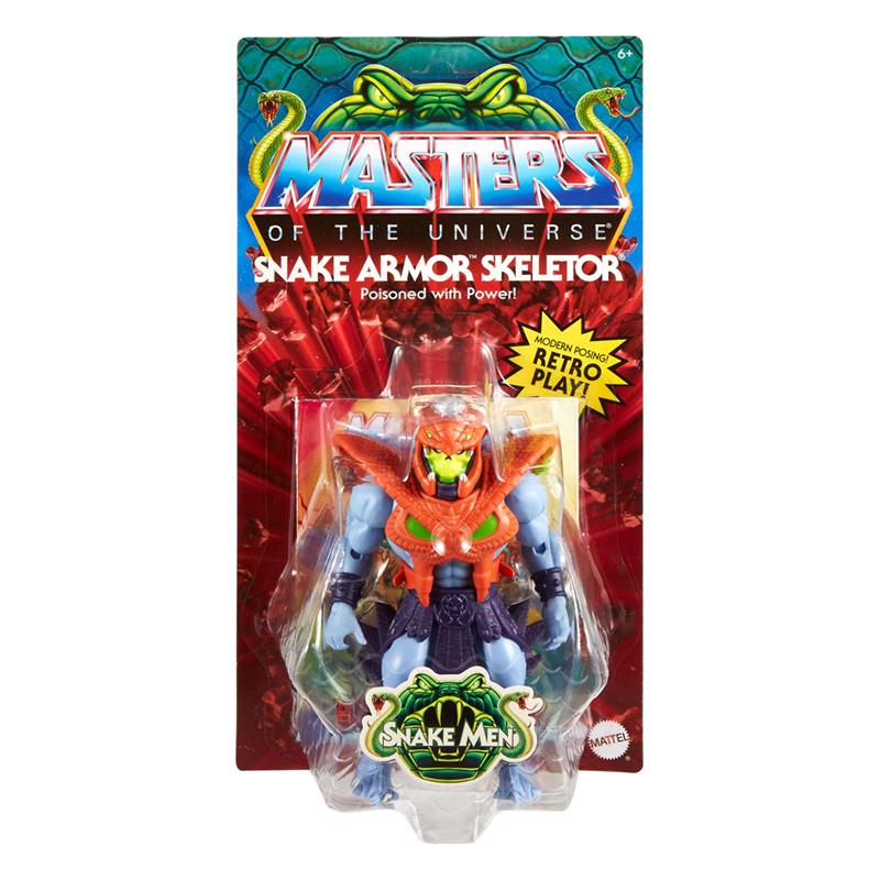 MASTERS OF THE UNIVERSE ORIGINS ACTION FIGURE SNAKE ARMOR SKELETOR