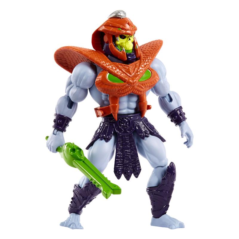 MASTERS OF THE UNIVERSE ORIGINS ACTION FIGURE SNAKE ARMOR SKELETOR