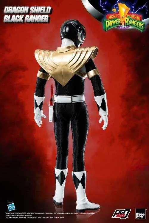 1/6 THREEZERO - MMPR DRAGON SHIELD BLACK RANGER