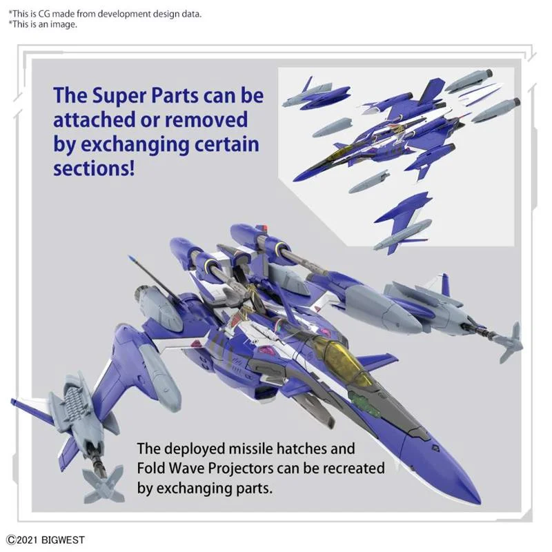 1/100 HG YF-29 DURANDAL VALKYRIE MAXIMILIAN FULL SET PACK