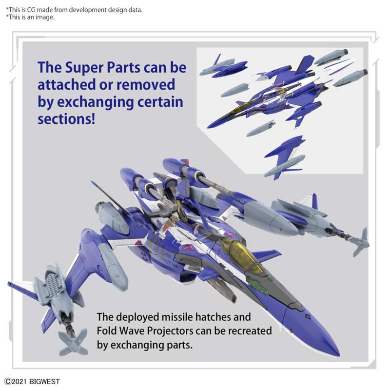 1/100 HG YF-29 DURANDAL VALKYRIE MAXIMILIAN FULL SET PACK