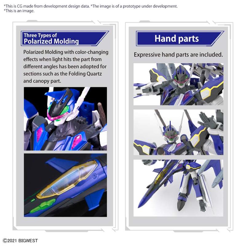 1/100 HG YF-29 DURANDAL VALKYRIE MAXIMILIAN FULL SET PACK