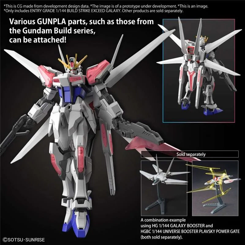 1/144 EG BUILD STRIKE EXCEED GALAXY