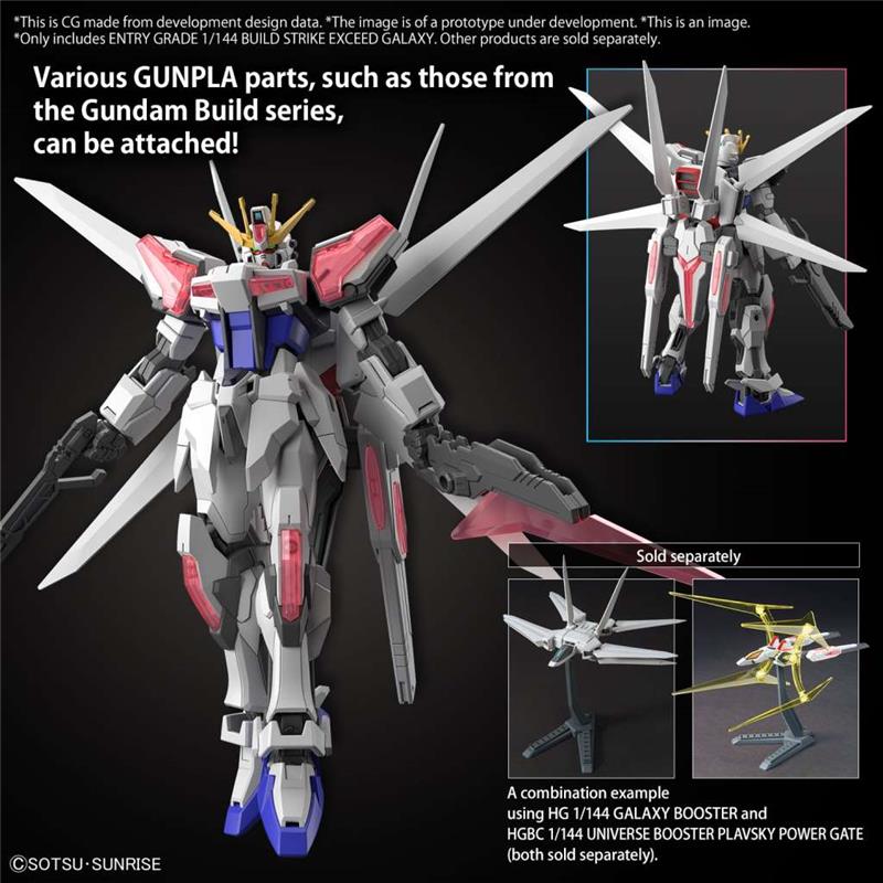 1/144 EG BUILD STRIKE EXCEED GALAXY