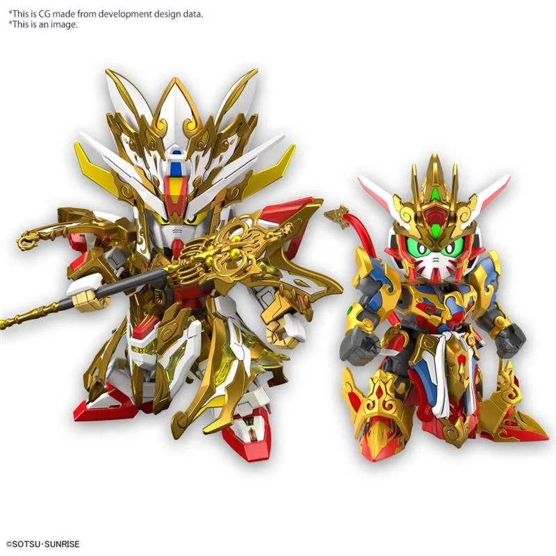 SDW HEROES WUKONG IMPULSE GUNDAM CHILDHOOD VER & SANZANG STRIKE FREEDOM GUNDAM SET
