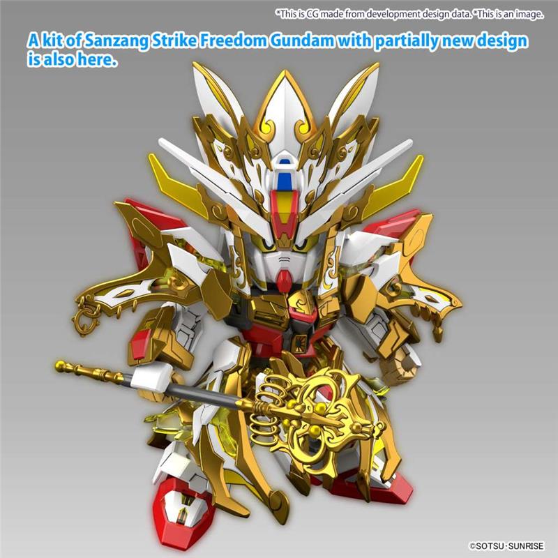 SDW HEROES WUKONG IMPULSE GUNDAM CHILDHOOD VER & SANZANG STRIKE FREEDOM GUNDAM SET
